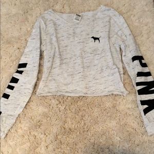 Victoria Secret Pink long sleeve crop